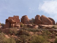 Bizarre Felsformationen bei Tafraoute